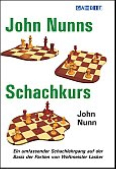 Buchcover: John Nunns Schachkurs