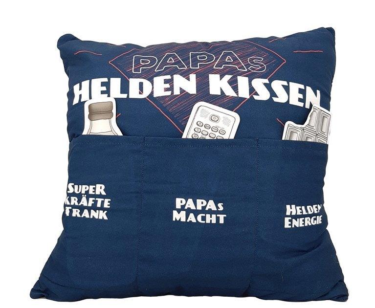Buchcover: Sofahelden Papas Heldenkissen