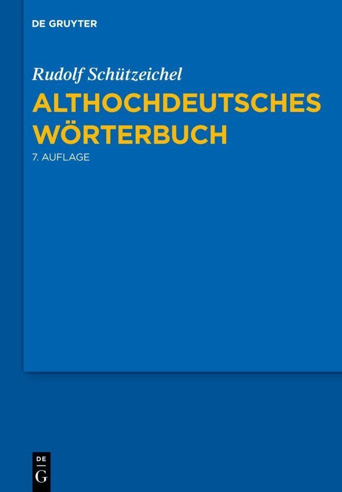 Dictionary of Old High German