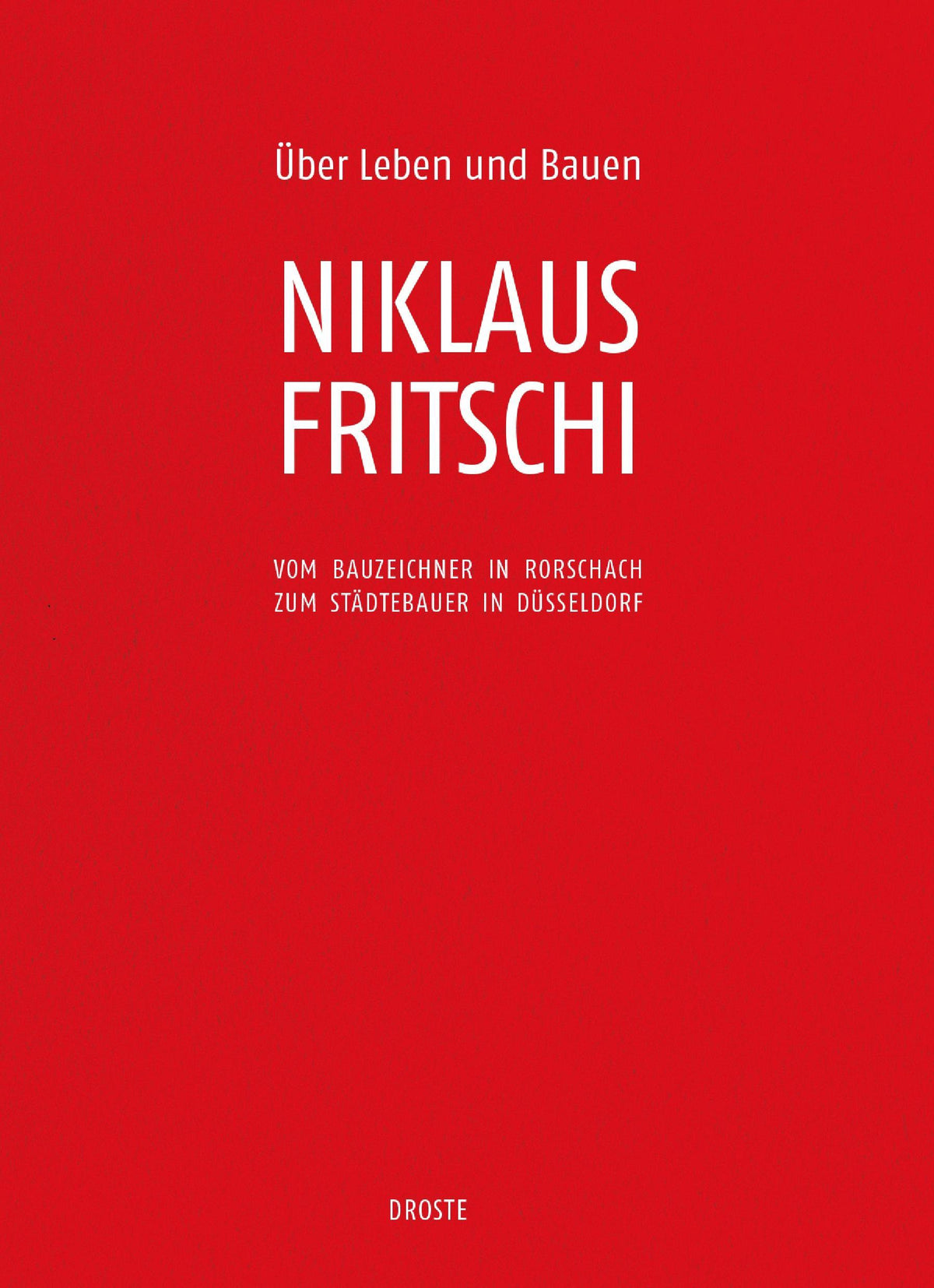 Buchcover: Über Leben und Bauen