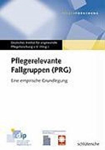 Buchcover: Pflegerelevante Fallgruppen (PRG)