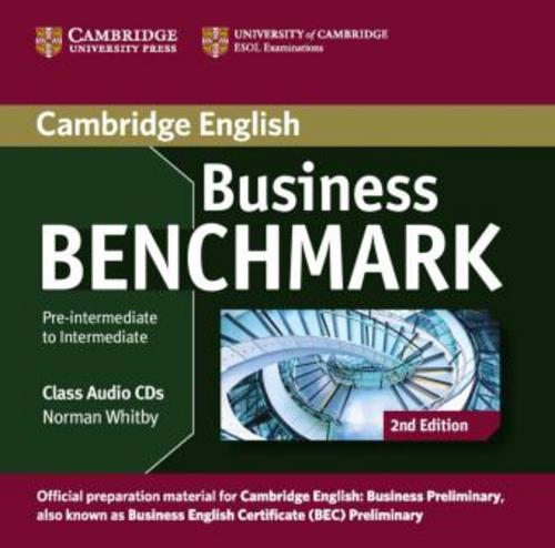 Business Benchmark B1 Pre-intermediate/Intermediate, 2nd edition,Audio-CD