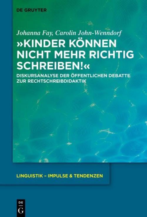 'Kinder können nicht mehr richtig schreiben!'