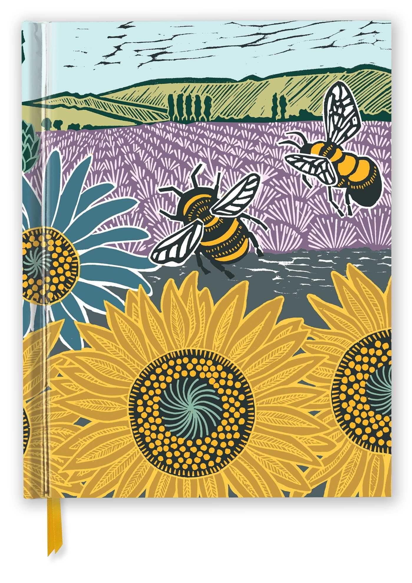 Buchcover: Kate Heiss: Sunflower Fields (Blank Sketch Book)