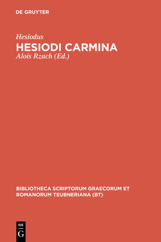 Hesiodi carmina