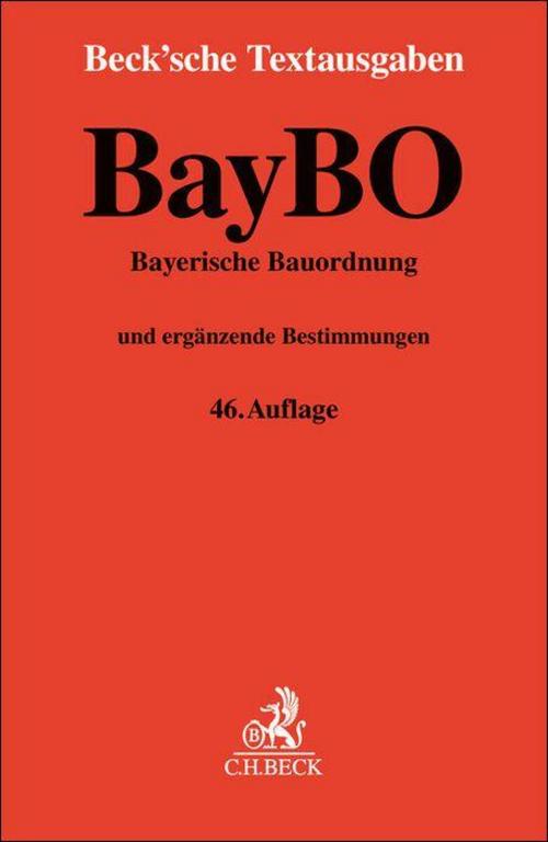 Bayerische Bauordnung. BayBO