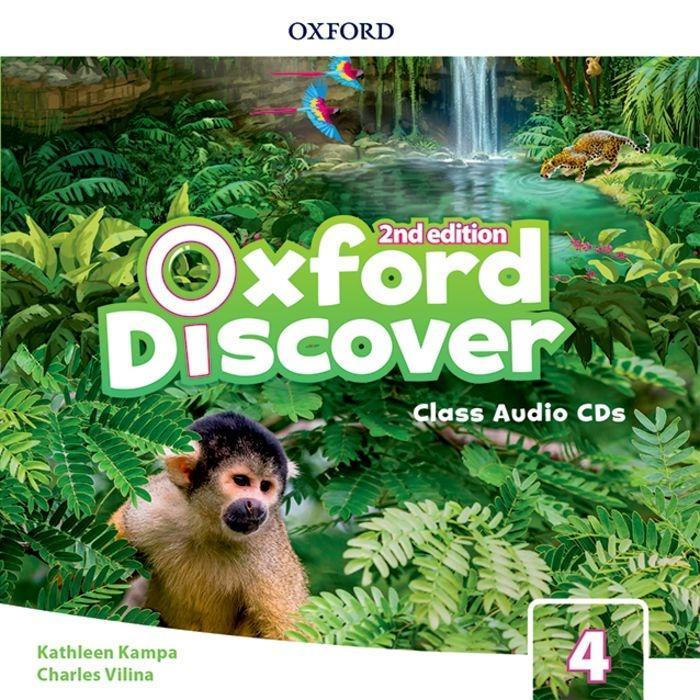 Oxford Discover Level 4,Class Audio-CDs