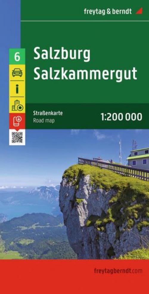 FuB Österreich 06 Land Salzburg - Salzkammergut 1 : 200 000