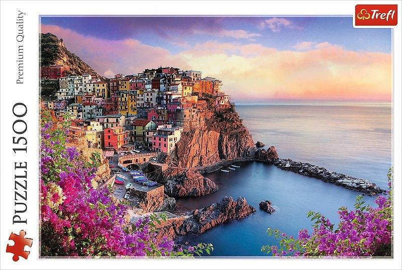 Buchcover: Manarola im Sonnenuntergang (Puzzle)
