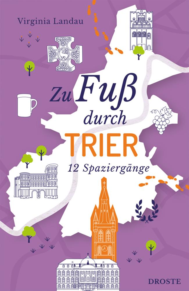Buchcover: Zu Fuß durch Trier