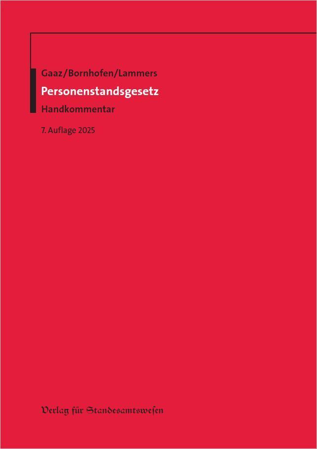 Personenstandsgesetz