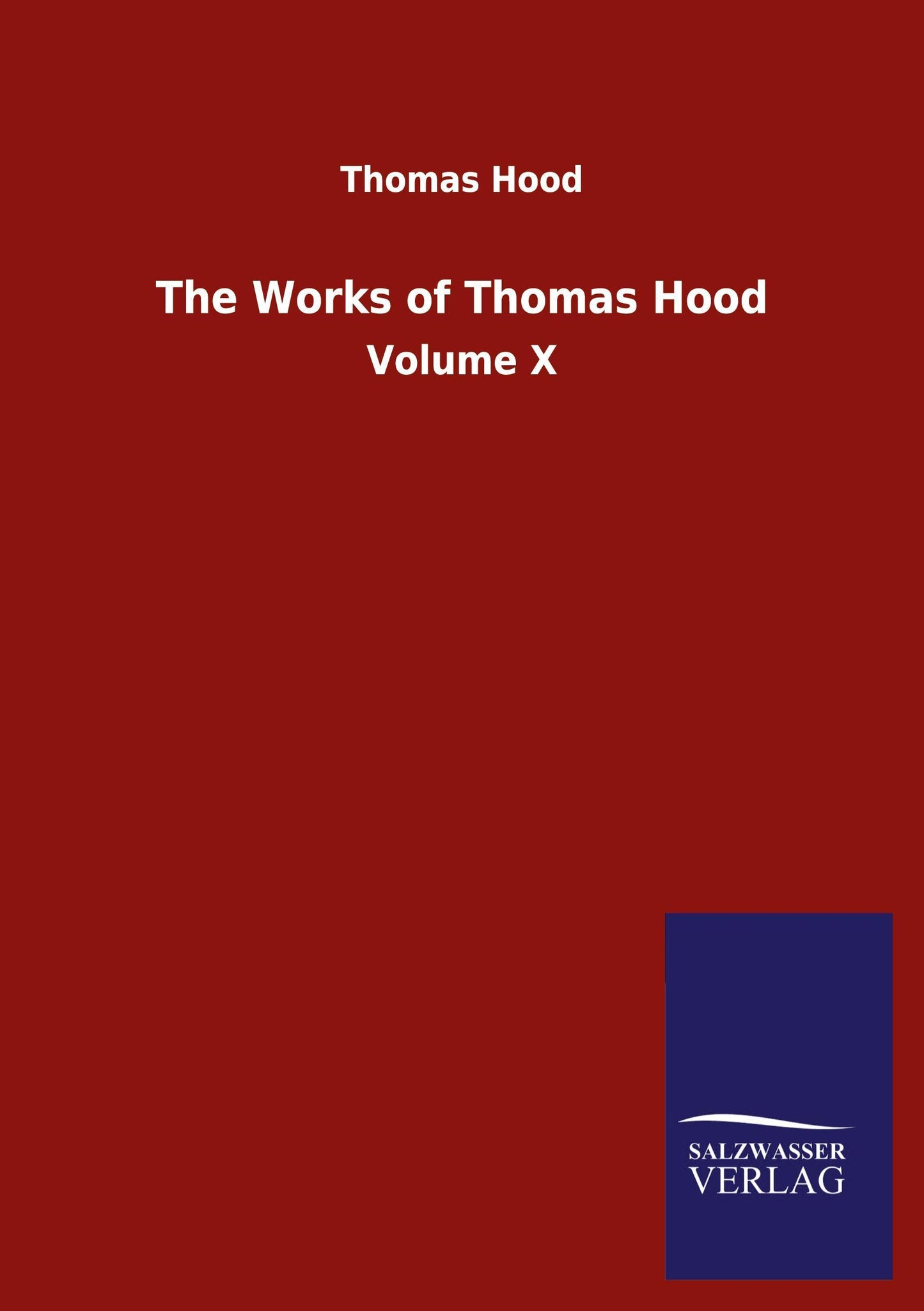 The Works of Thomas Hood