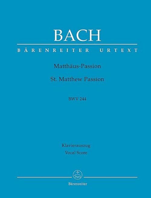 Matthäuspassion, BWV 244, Klavierauszug