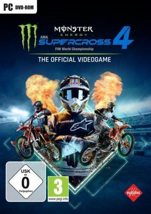 Monster Energy Supercross, The Official Videogame 4,1 DVD-ROM