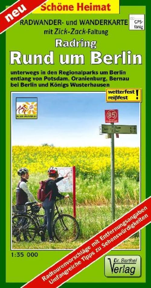 Radwander- und Wanderkarte Radring Rund um Berlin