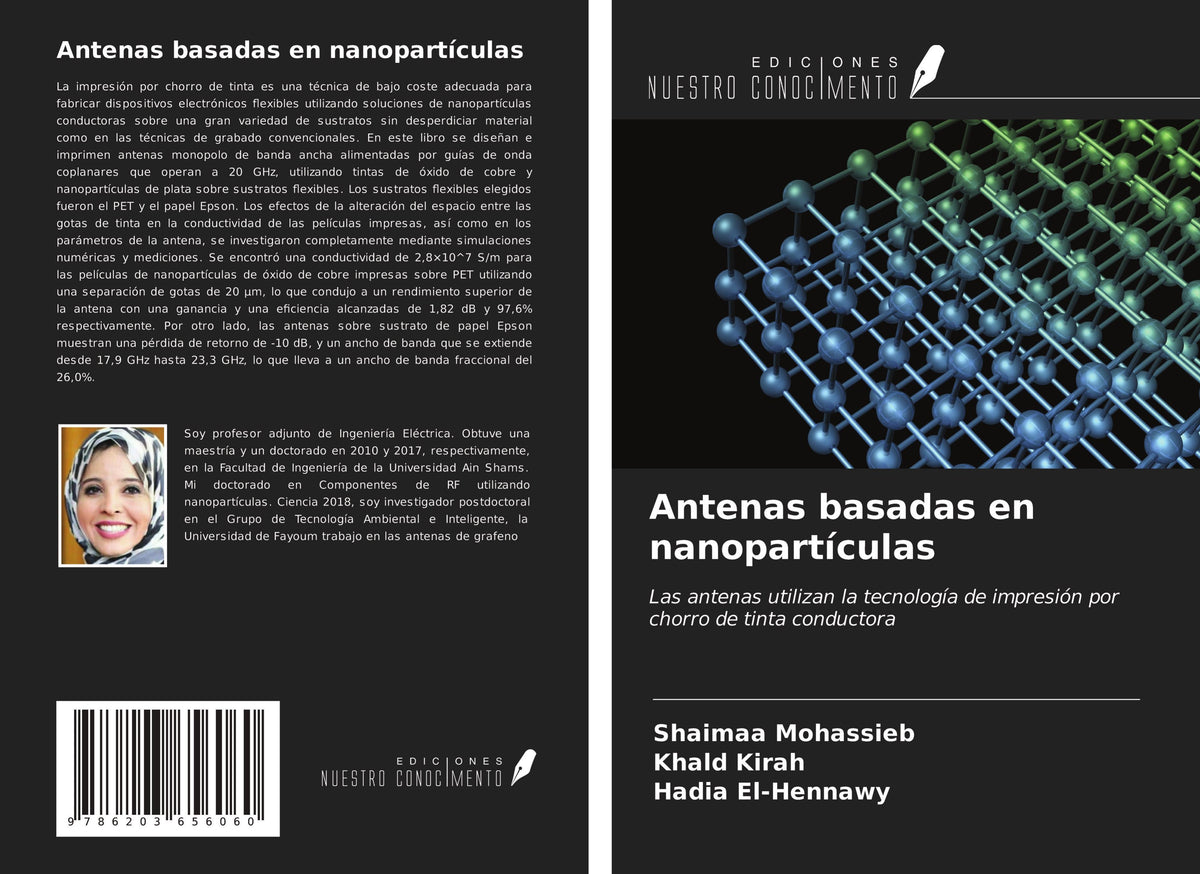 Buchcover: Antenas basadas en nanopartículas