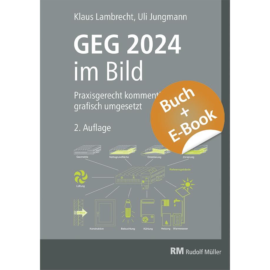 Buchcover: GEG 2024 im Bild - mit E-Book (PDF)