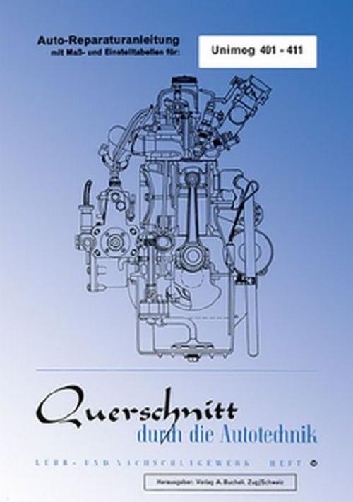 Buchcover: Unimog 401 - 411