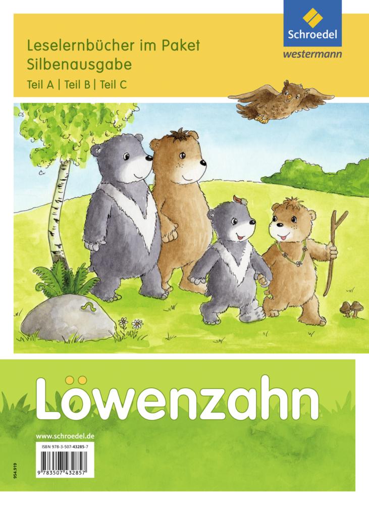 Löwenzahn. Leselernbücher A, B, C als Paket Silbenausgabe