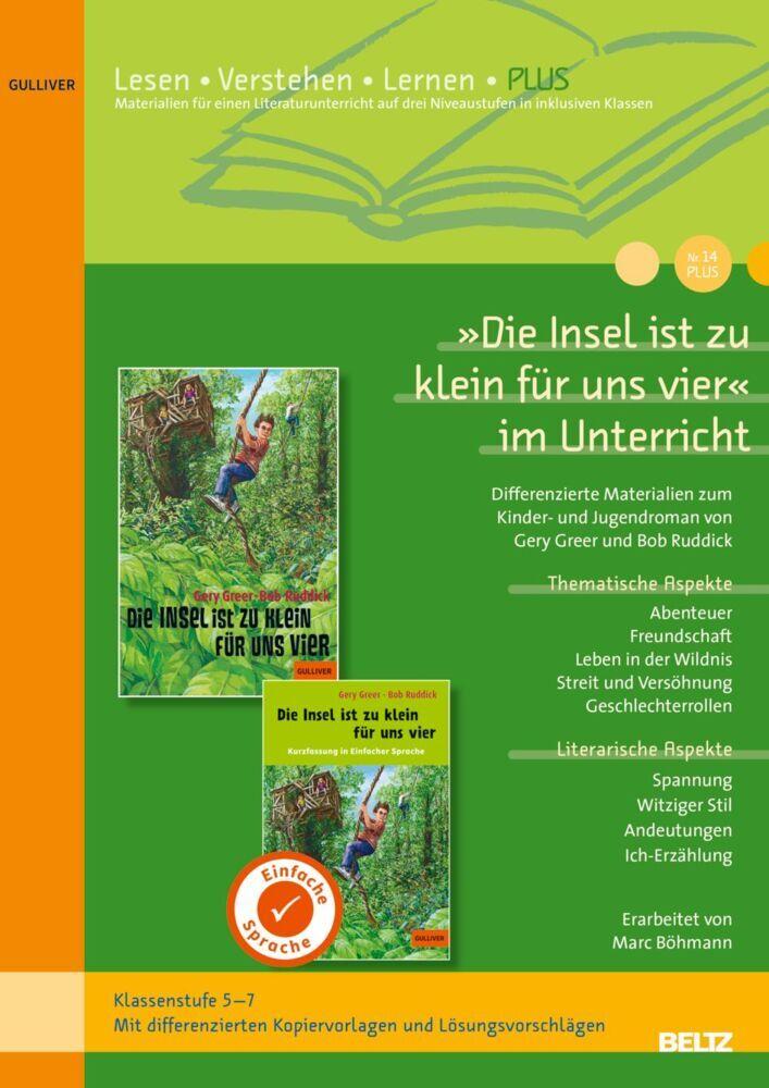 'Die Insel ist zu klein für uns vier' im Unterricht