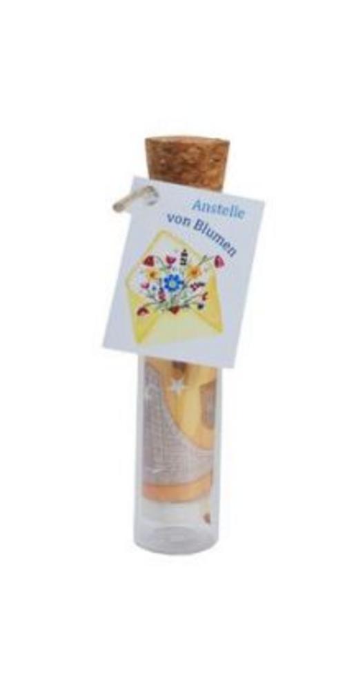 Gläschen mit Anhänger Blumen