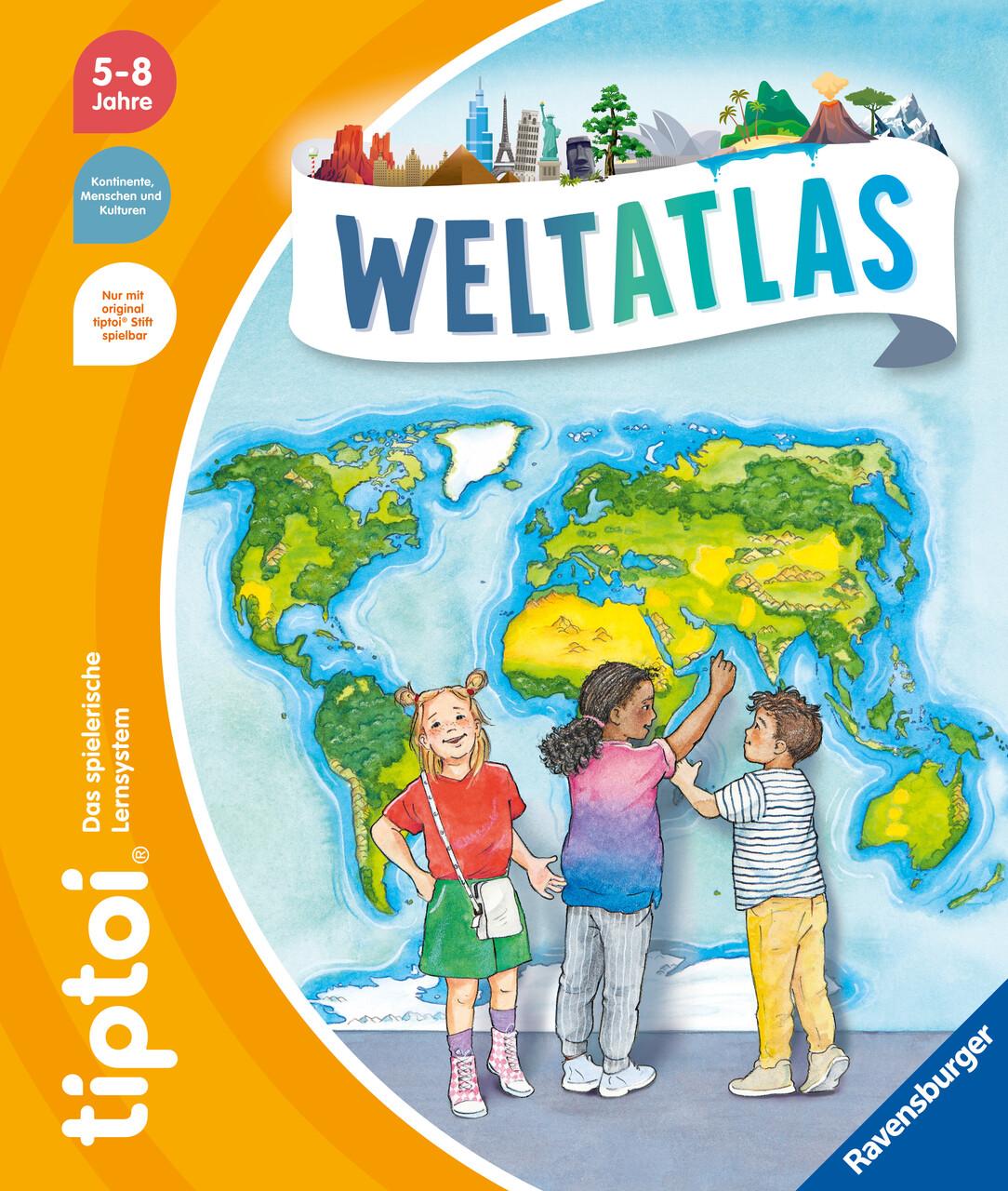 tiptoi® Weltatlas, Buch für Kinder ab 5 Jahre