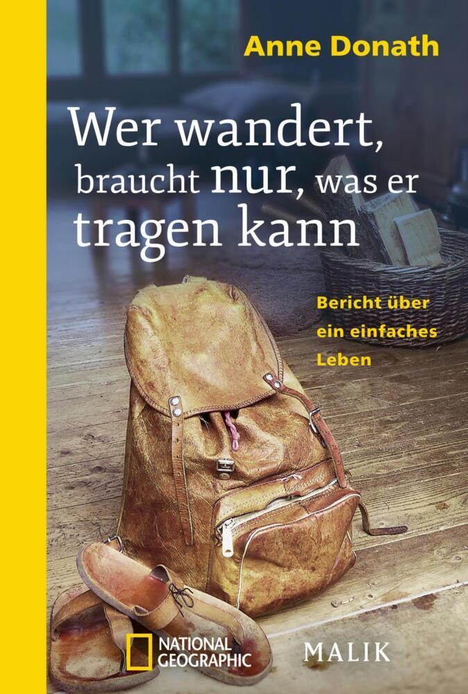 Buchcover: Wer wandert, braucht nur, was er tragen kann