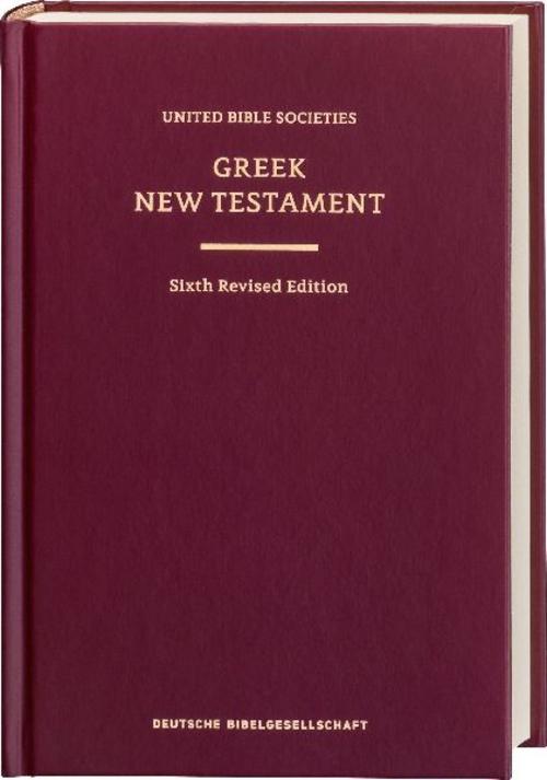 Greek New Testament GNT6. Standardausgabe
