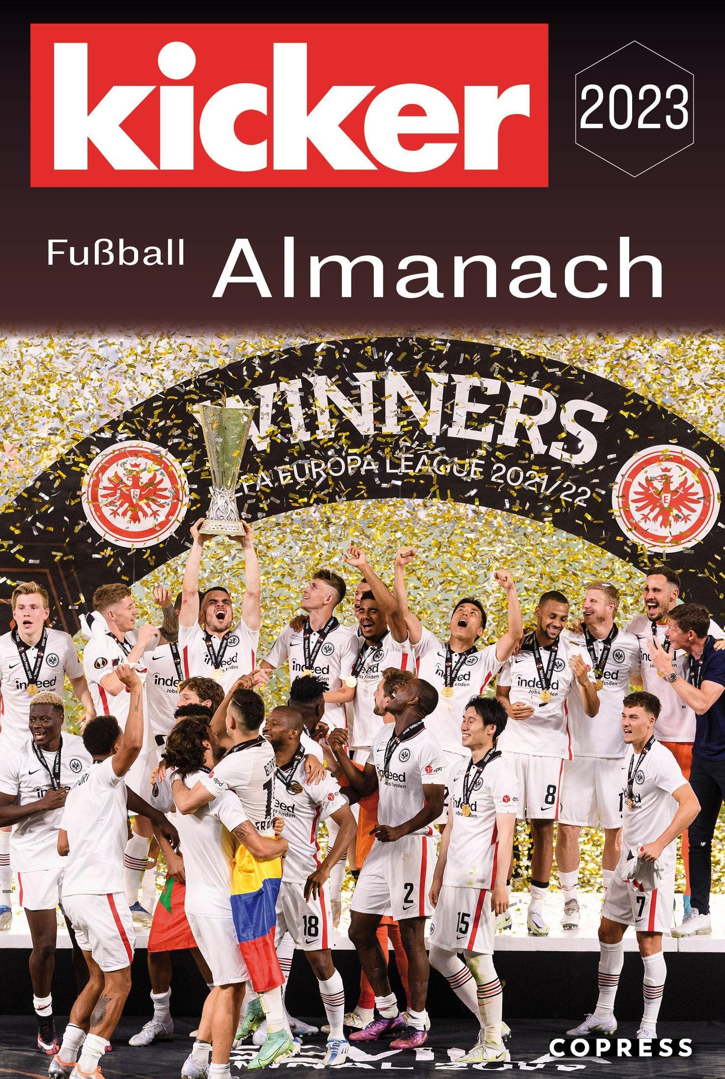 Buchcover: Kicker Fußball Almanach 2023