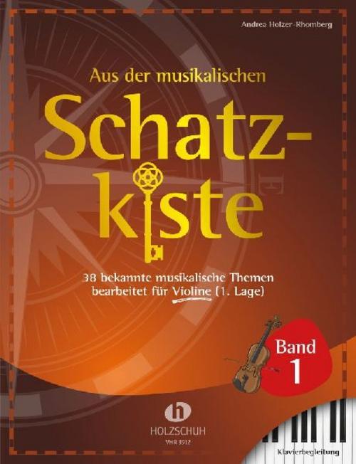 Buchcover: Aus der musikalischen Schatzkiste 1 - Klavierbegleitung zu Violine