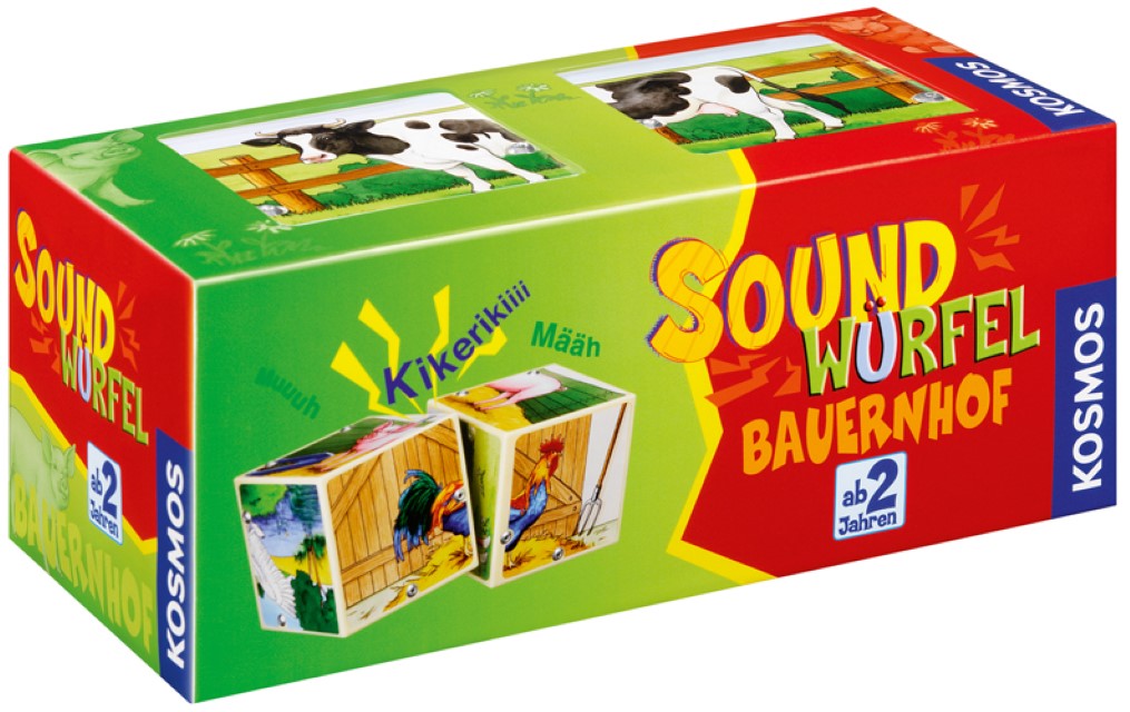 Buchcover: Sound-Würfel: Bauernhof