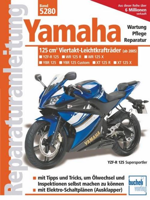 Buchcover: Yamaha 125 ccm-Viertakt-Leichtkrafträder