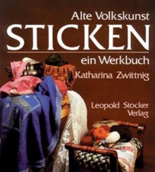 Buchcover: Alte Volkskunst Sticken