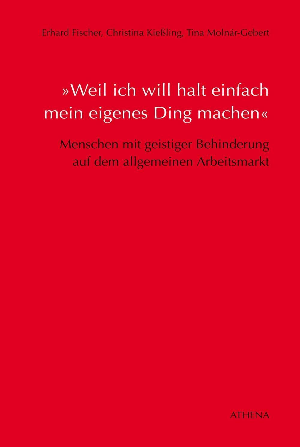 Buchcover: »Weil ich will halt einfach mein eigenes Ding machen«