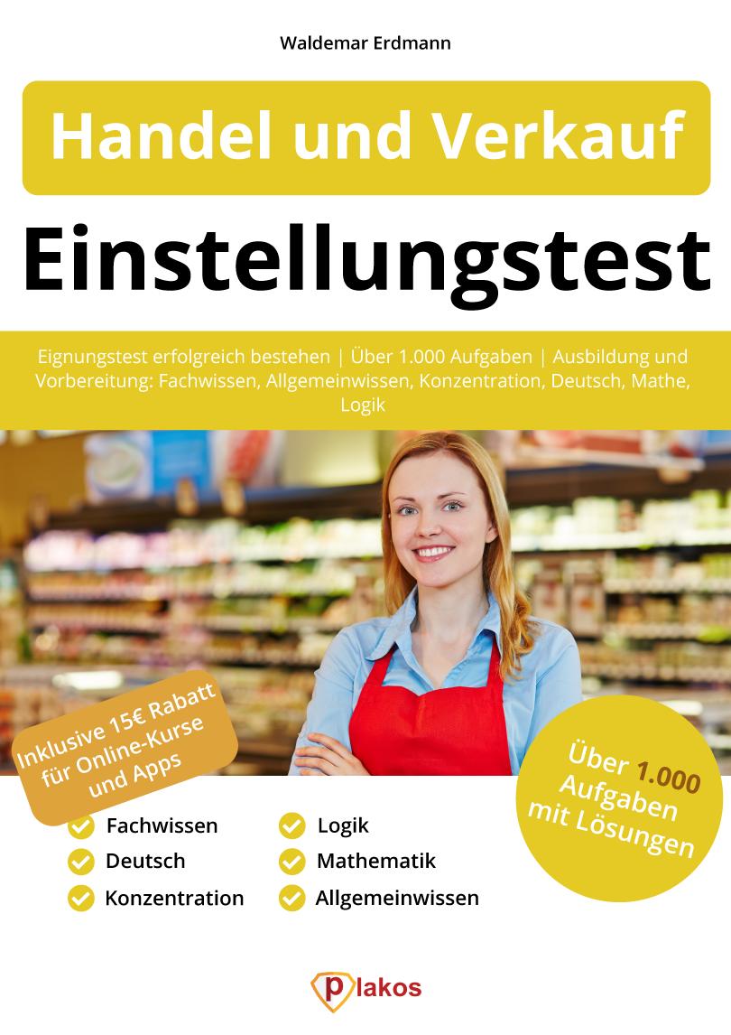 Buchcover: Einstellungstest Handel und Verkauf