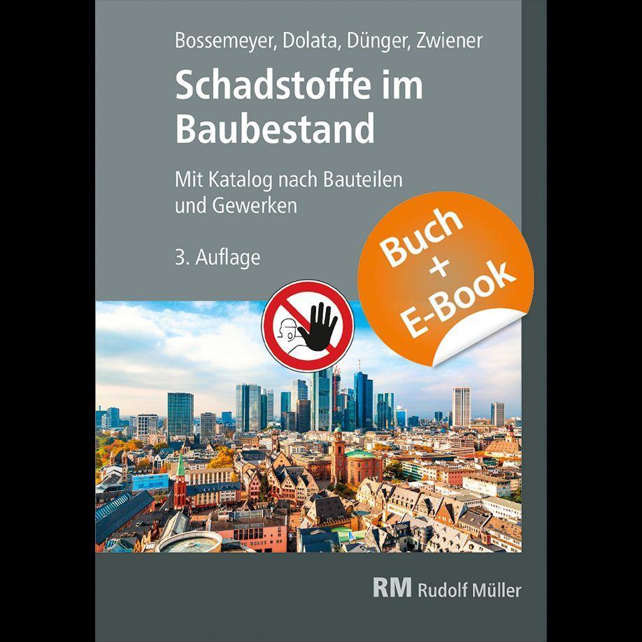 Buchcover: Schadstoffe im Baubestand-mit E-Book