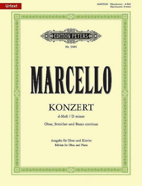 Oboenkonzert d-Moll für Oboe u. Klavier, Urtext (Fechner)