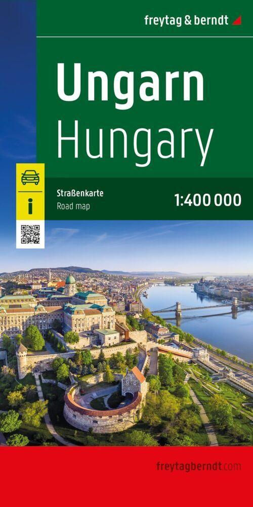 freytag & berndt Straßenkarte Ungarn 1:400.000