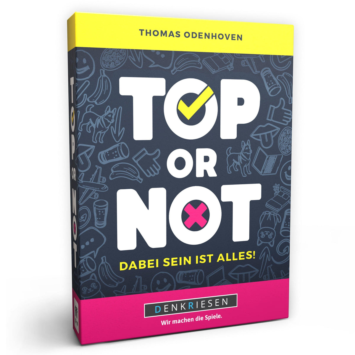 Buchcover: Top or Not!? - 'Dabei sein ist alles.'