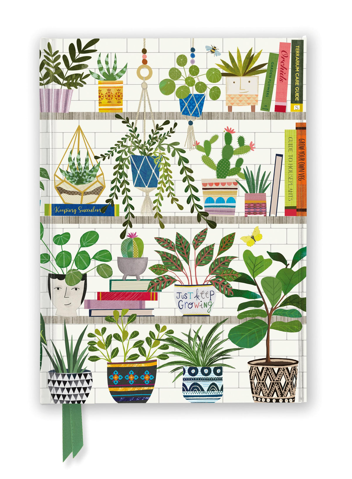 Buchcover: Georgia Breeze: Books & Plants (Foiled Journal)