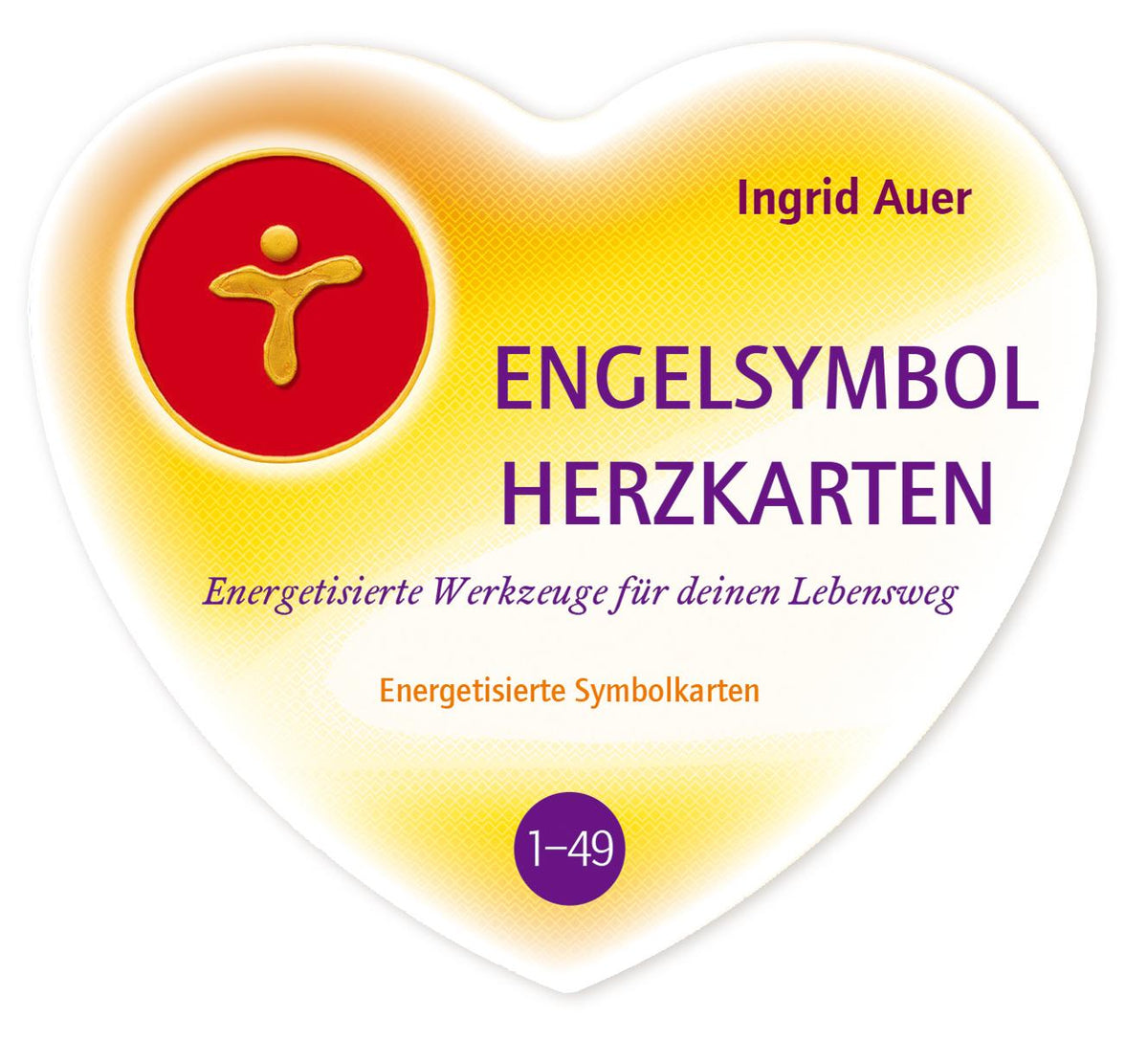Buchcover: Engelsymbol-Herzkarten