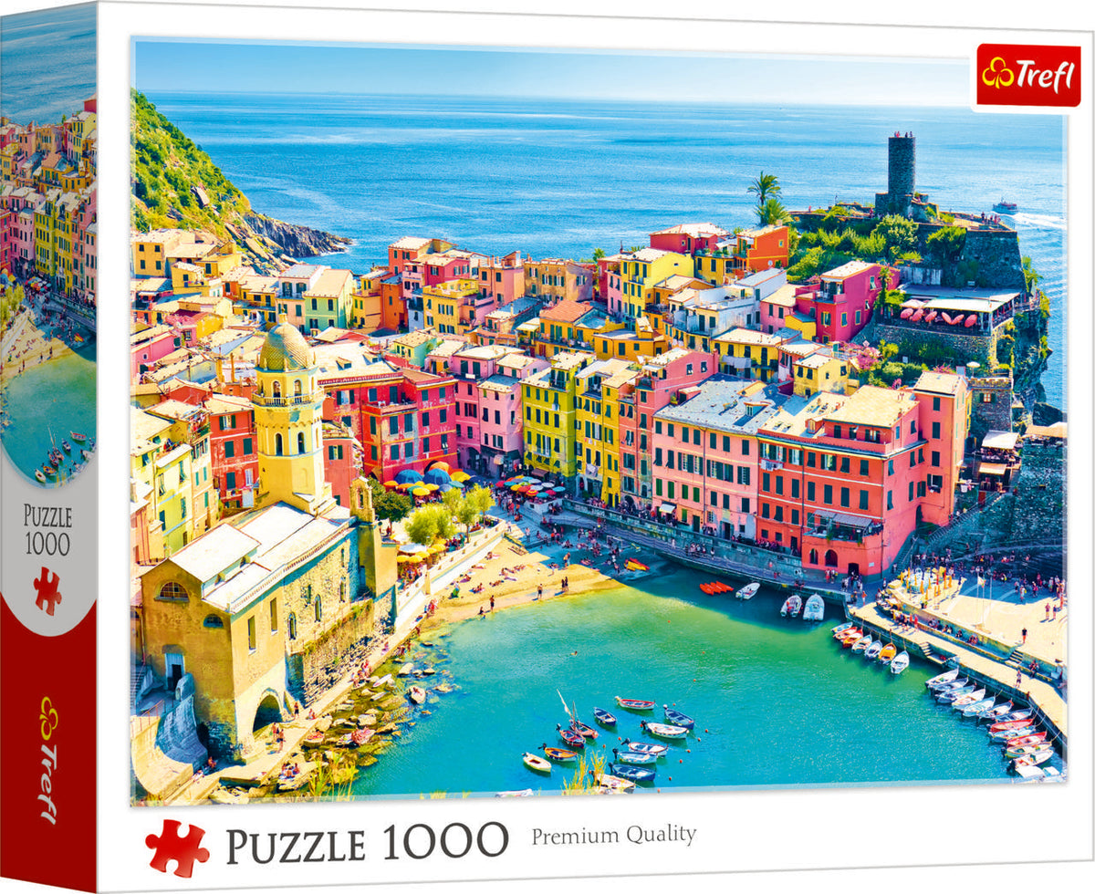 Buchcover: Malerische Stadt Vernazza, Ligurien, Italien