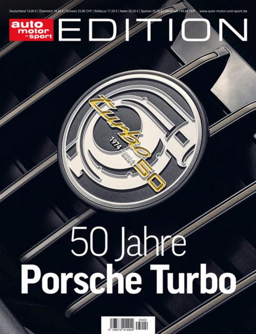 Buchcover: ams Edition - 50 Jahre Porsche Turbo