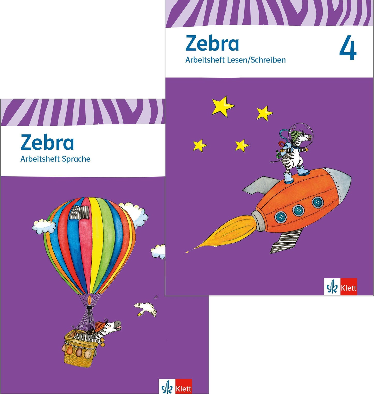 Zebra. Paket (Arbeitsheft Sprache und Arbeitsheft Lesen und Schreiben) 4. Schuljahr. Neubearbeitung