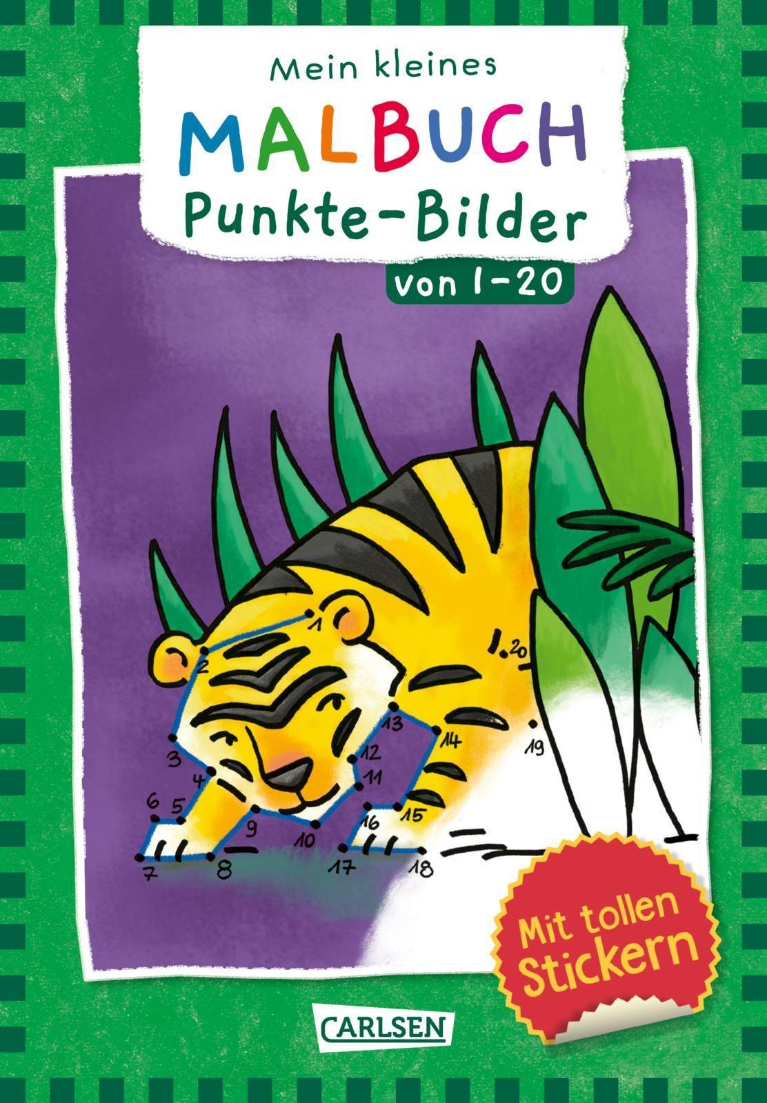 VE5: Mein kleines Malbuch: Punkte-Bilder von 1 - 20