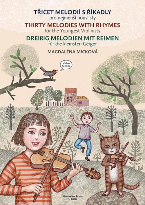 Dreißig Melodien mit Reimen für die kleinsten Geiger