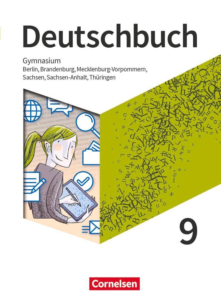 Deutschbuch Gymnasium 9. Schuljahr - Berlin, Brandenburg, Mecklenburg-Vorpommern, Sachsen, Sachsen-Anhalt und Thüringen - Schulbuch