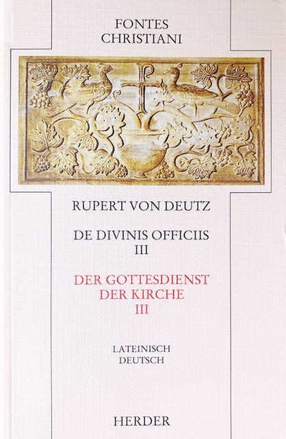 Fontes Christiani 2. Folge. Liber de divinis officiis.Tl.3