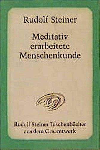 Buchcover: Meditativ erarbeitete Menschenkunde