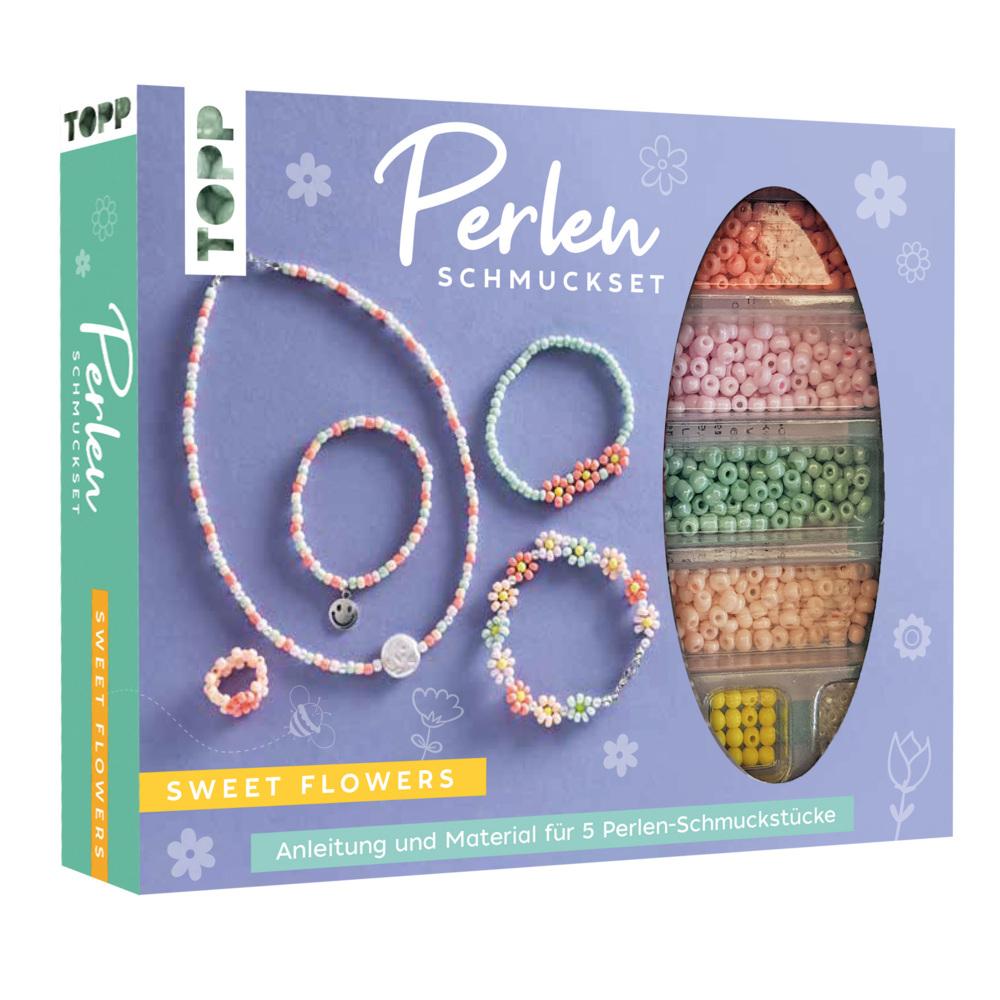 Buchcover: Perlen-Schmuckset - Sweet Flowers
